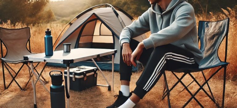 Спортивная одежда и раскладной походный стол: комфорт и удобство на природе и тренировках